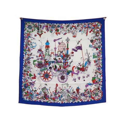 foulard hermes occasion encherexpert|Neuf foulard HERMES la folle parade h002899s .